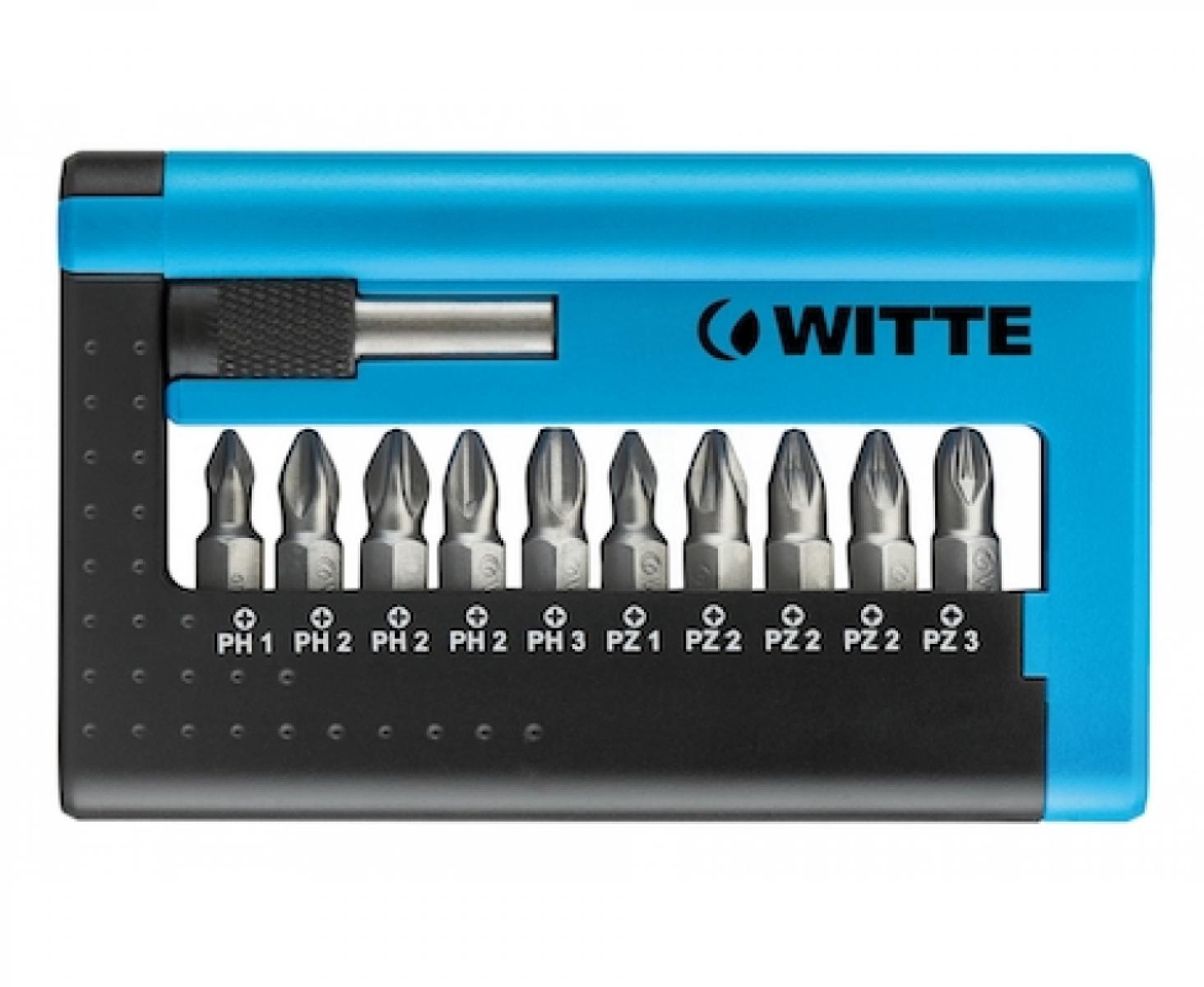картинка Набор бит Witte COMBIT-BOX 11 28454 11 предметов от магазина "Элит-инструмент"