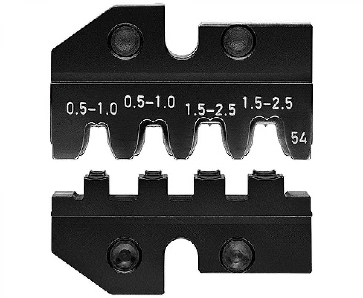 картинка Плашка опрессовочная для модульного штекера Knipex KN-974954 от магазина "Элит-инструмент"