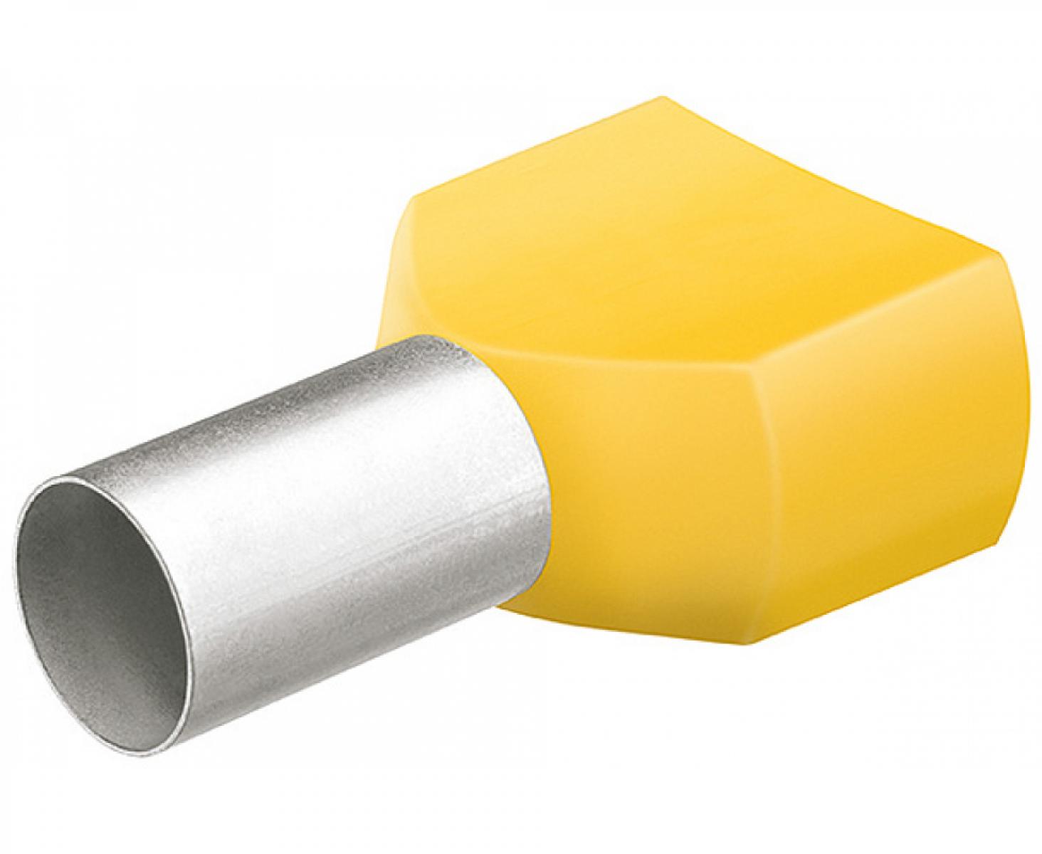 картинка Сдвоенные концевые гильзы с пластиковым изолятором 50 шт. Knipex KN-9799376 от магазина "Элит-инструмент"