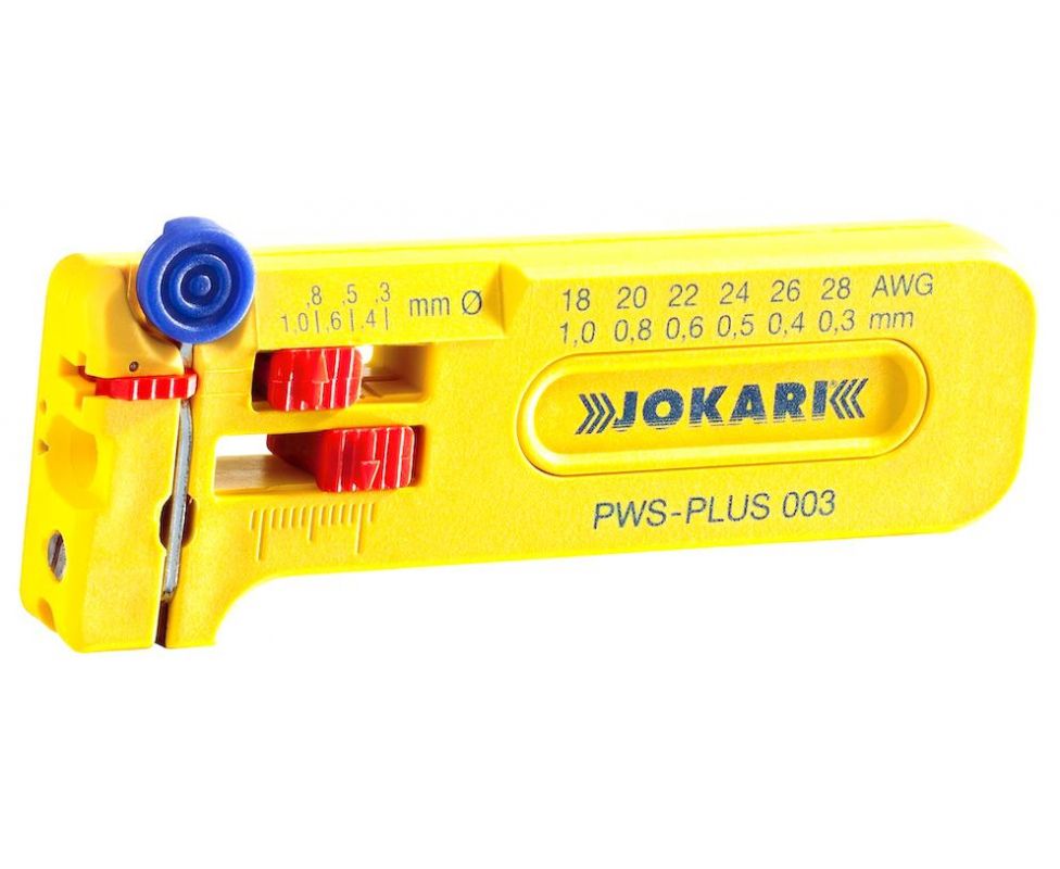 картинка Инструмент PWS-Plus 003 для снятия изоляции с телекоммуникационных кабелей Jokari JK 40026 от магазина "Элит-инструмент"