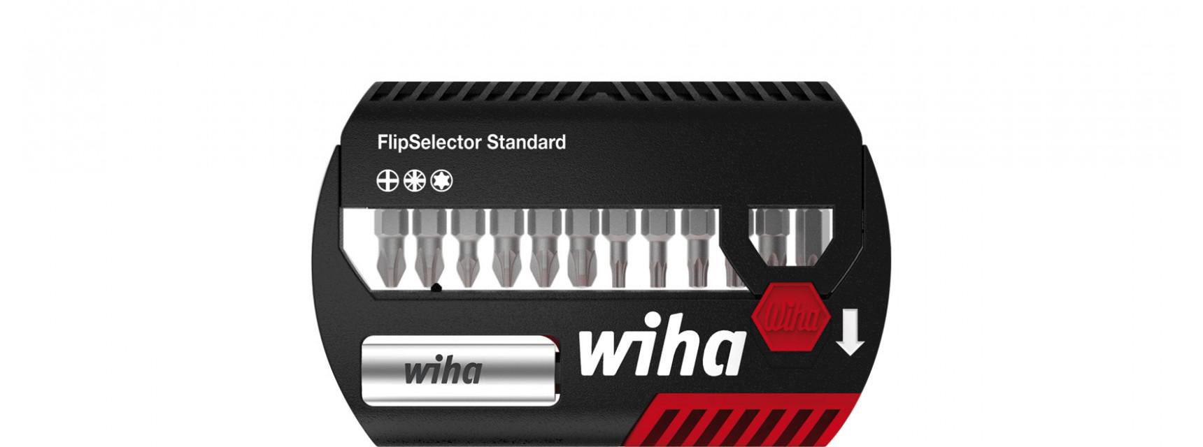картинка Набор бит FlipSelector Standard 25 мм 7947-904 WIHA 39040 от магазина "Элит-инструмент"