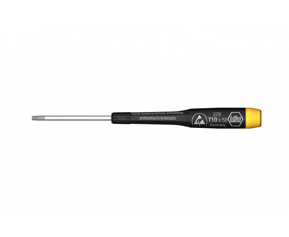 Отвертка Wiha Precision ESD TORX 278 21255 T4 x 40 торкс