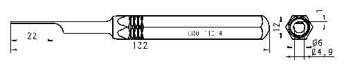 картинка Инструмент для монтажа и демонтажа контактов RENNSTEIG 680 110 4 от магазина "Элит-инструмент"