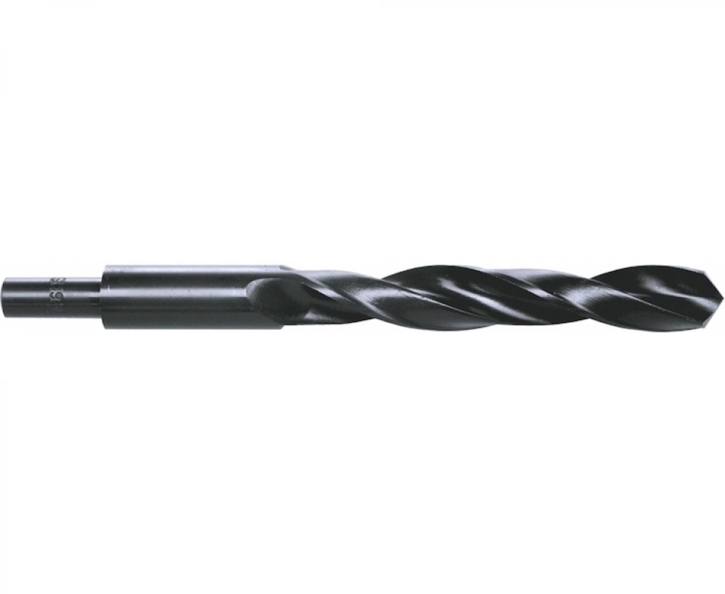 картинка Сверло по металлу черное спиральное Keil HSS-R 16,0 х 178 мм 300160130 с проточенным хвостовиком от магазина "Элит-инструмент"