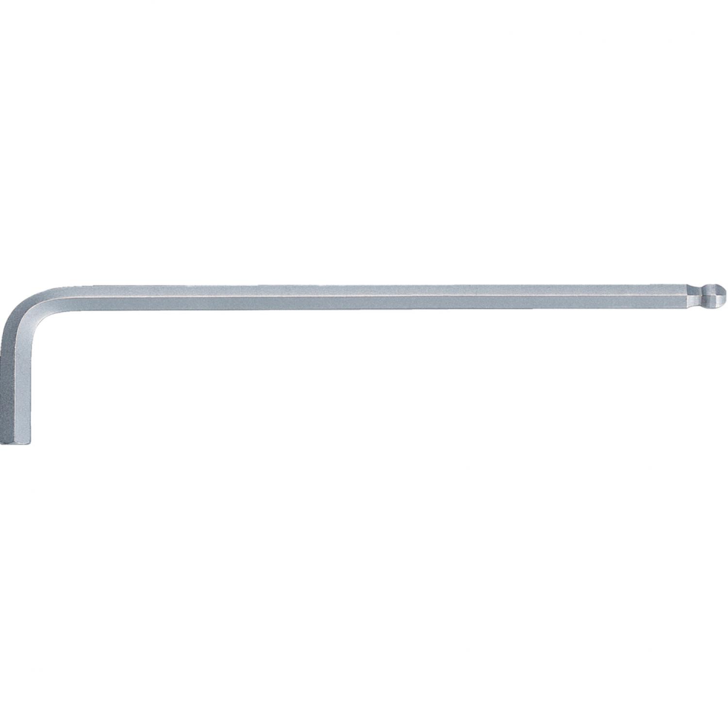 картинка Угловой штифтовой ключ с внутренним шестигранником и шаровой головкой, длинный, 5/64'' от магазина "Элит-инструмент"