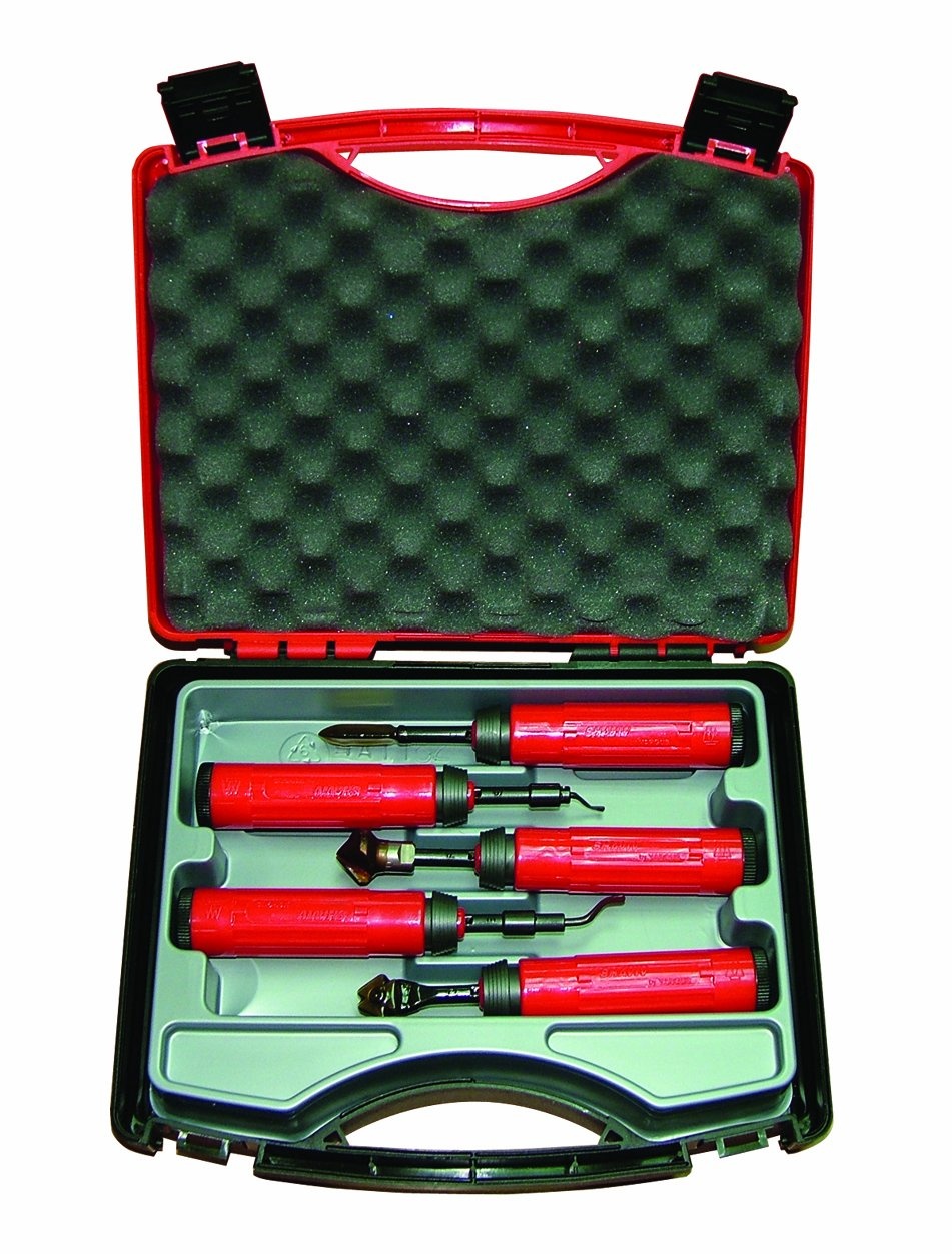 картинка SHAVIV 154-29060 Набор для удаления заусенцев SHAVIV KIT KPC2 ES MI от магазина "Элит-инструмент"
