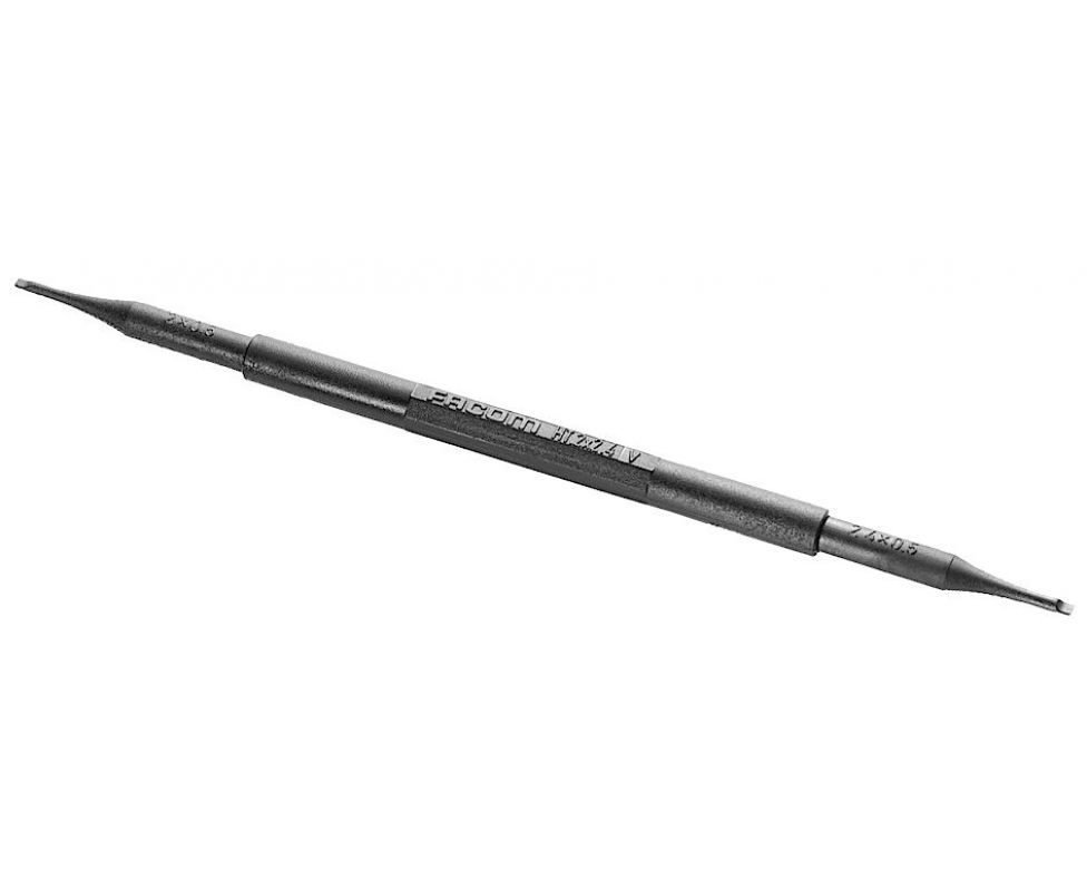 картинка Отвертка прецизионная шлицевая двусторонняя Facom 2,0x2.4 мм HT.2X2.4 от магазина "Элит-инструмент"