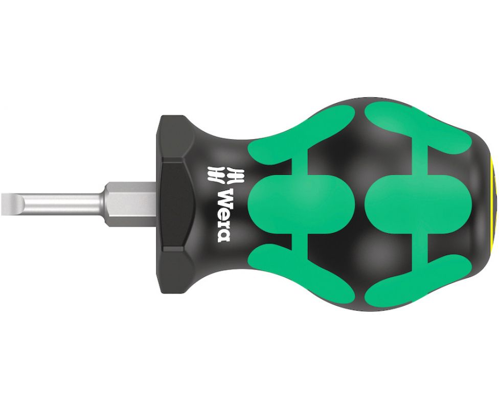 картинка Короткая отвертка/отвертка для карбюратора Stubby Wera 335, 0.8x4.0x24,5 мм, WE-008841 от магазина "Элит-инструмент"