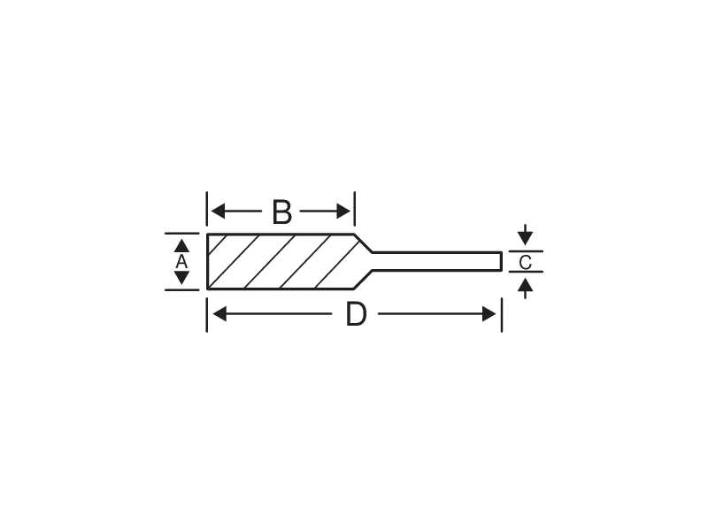 картинка Твердосплавные борфрезы с цилиндрической головкой. F = Бархатная, M = Средняя, C = Грубая BAHCO A0313F03 от магазина "Элит-инструмент"