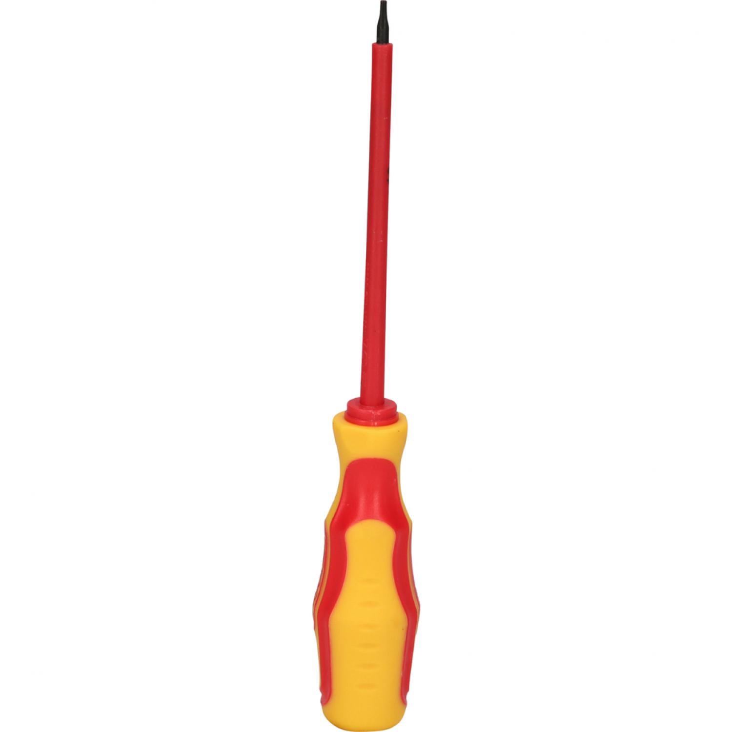 картинка Изолированная отвертка для винтов с внутренним профилем Torx, T6 от магазина "Элит-инструмент"