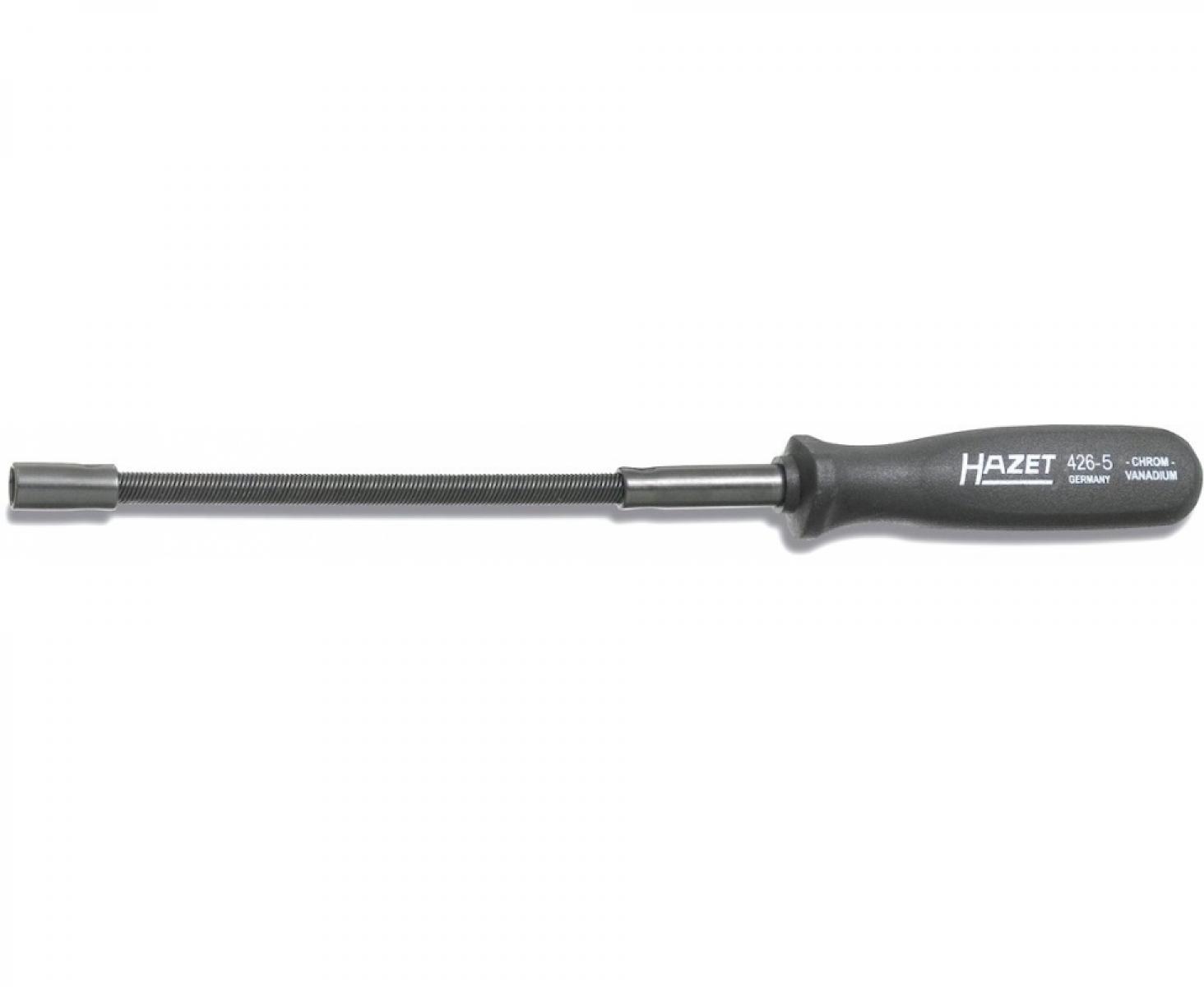 картинка Отвертка-торцовый ключ гибкий HEX Nut 8х190 мм Hazet 426-8 от магазина "Элит-инструмент"