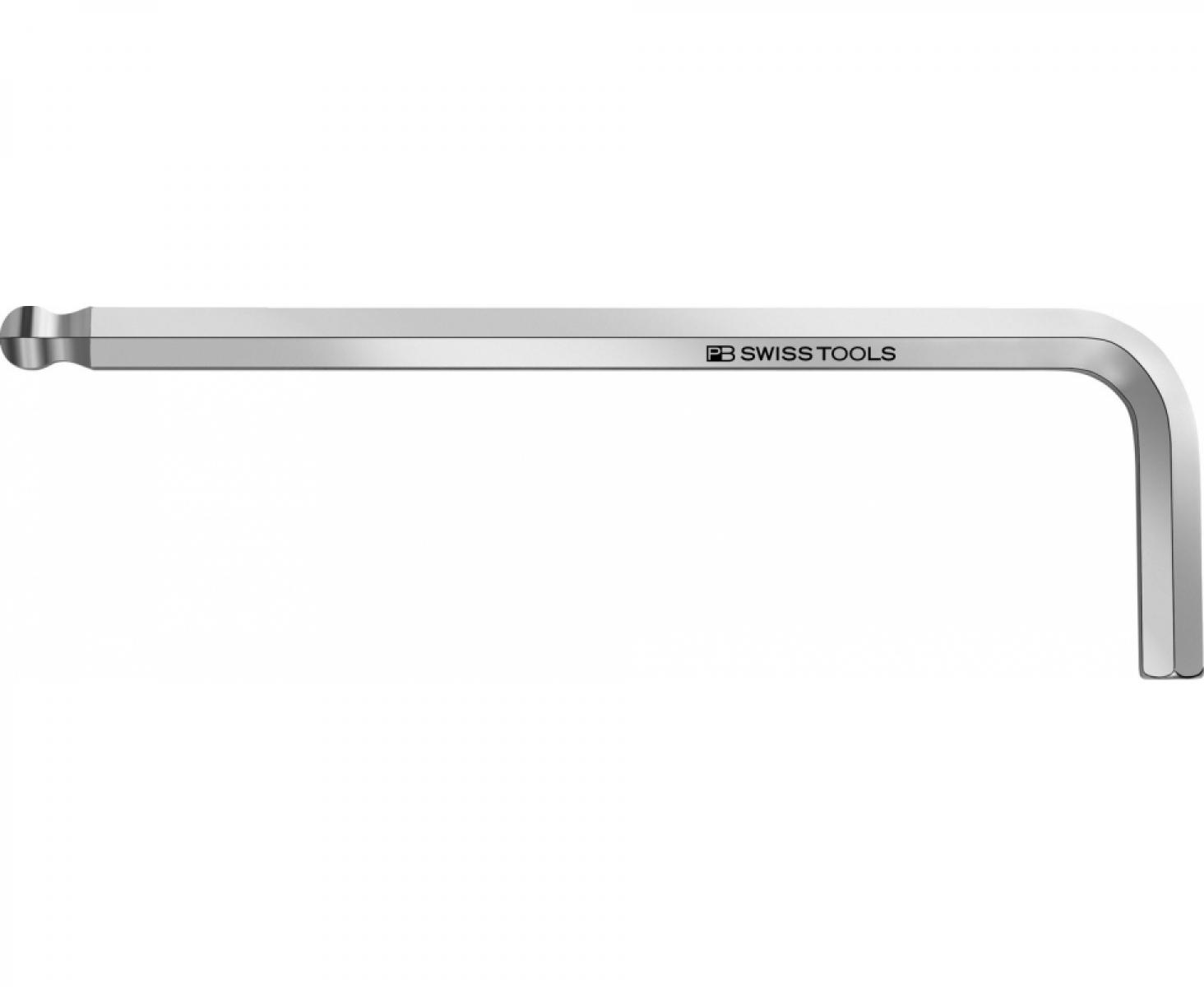 картинка Ключ штифтовый HEX PB Swiss Tools PB 212.4 со сферической головкой M4 от магазина "Элит-инструмент"