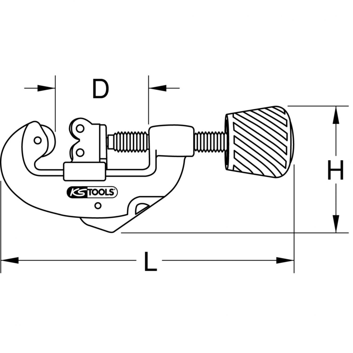 картинка Малый труборез, 3-30 мм от магазина "Элит-инструмент"