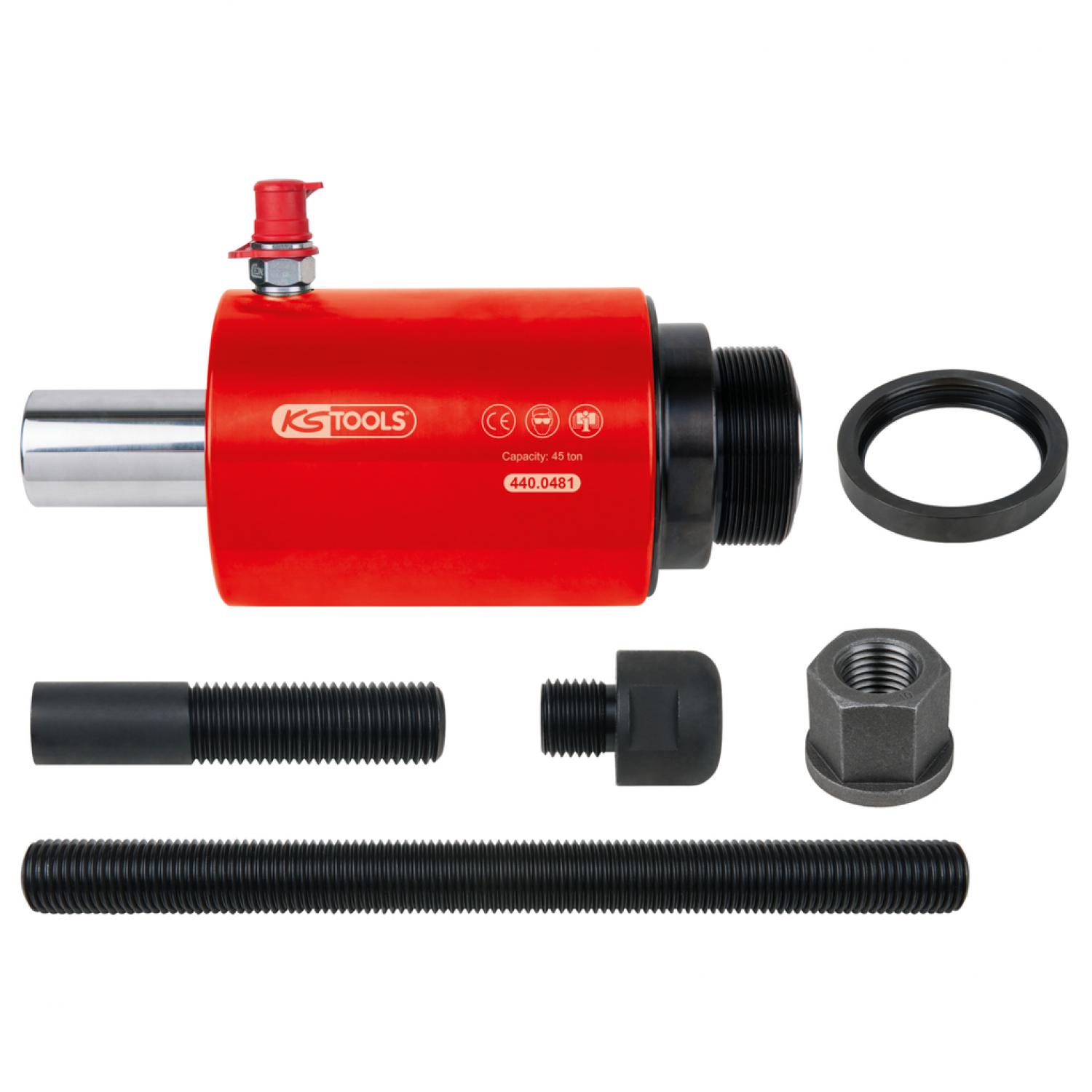 Комплект гидравлических компрессионных и тянущих цилиндров, 7 шт