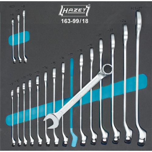 картинка Тележка Hazet (7 ящиков) с набором инструмента Hazet 177-7/142 от магазина "Элит-инструмент"