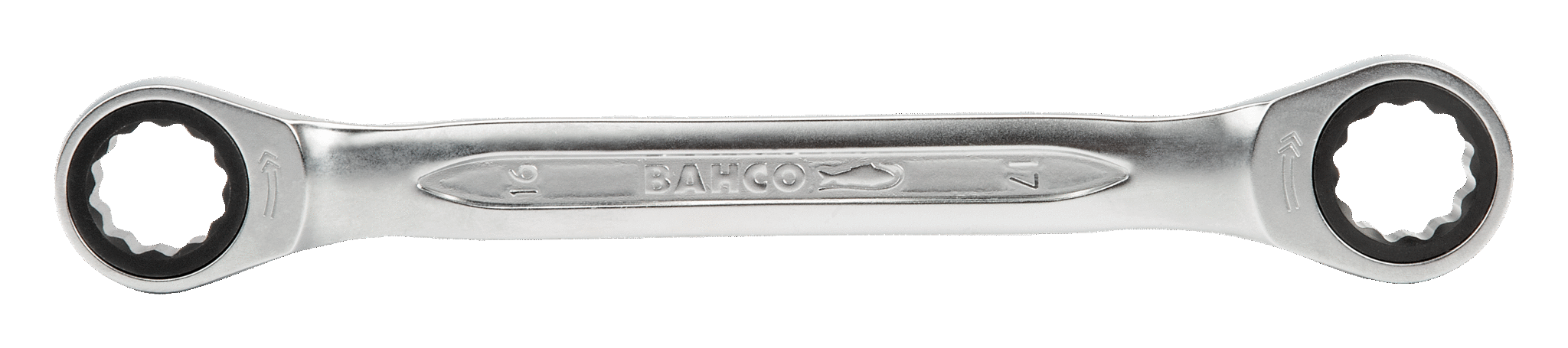 картинка Накидной ключ с храповиком метрических размеров BAHCO 1320RM-12-13 от магазина "Элит-инструмент"