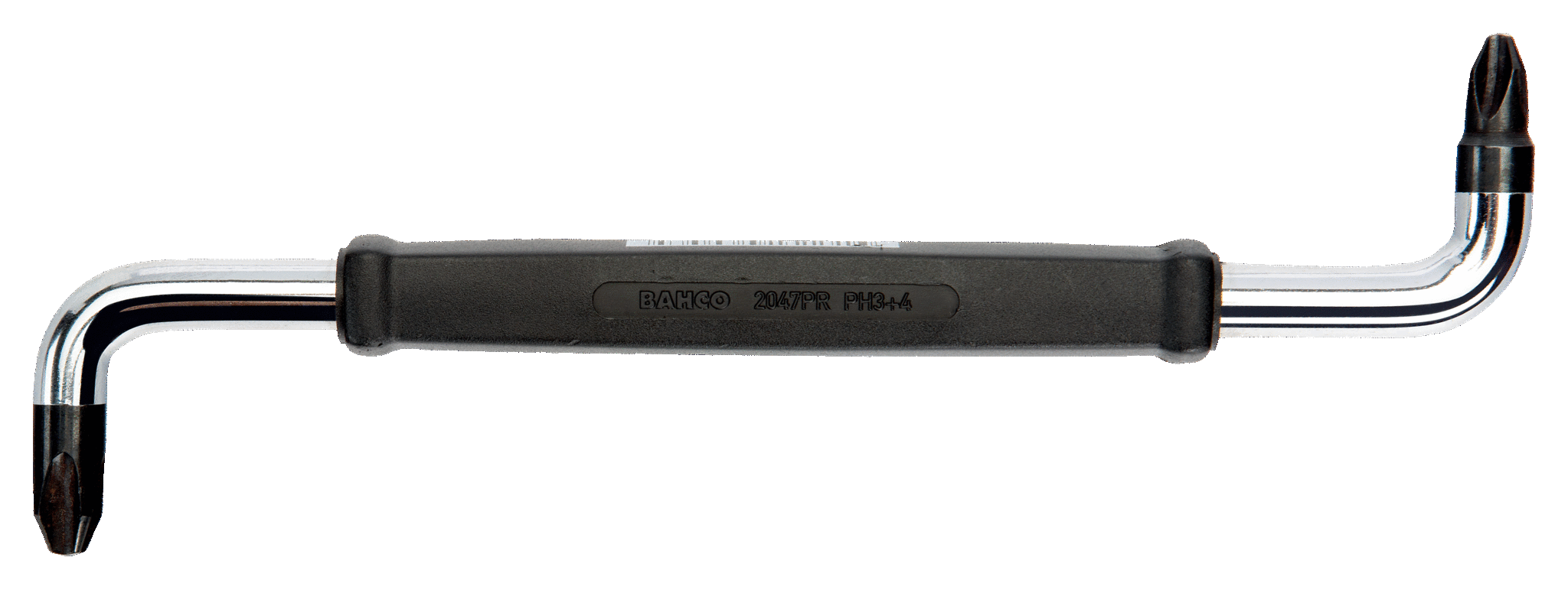 картинка Двусторонний отверточный ключ под винты Phillips. BAHCO 2047PR-1-2 от магазина "Элит-инструмент"