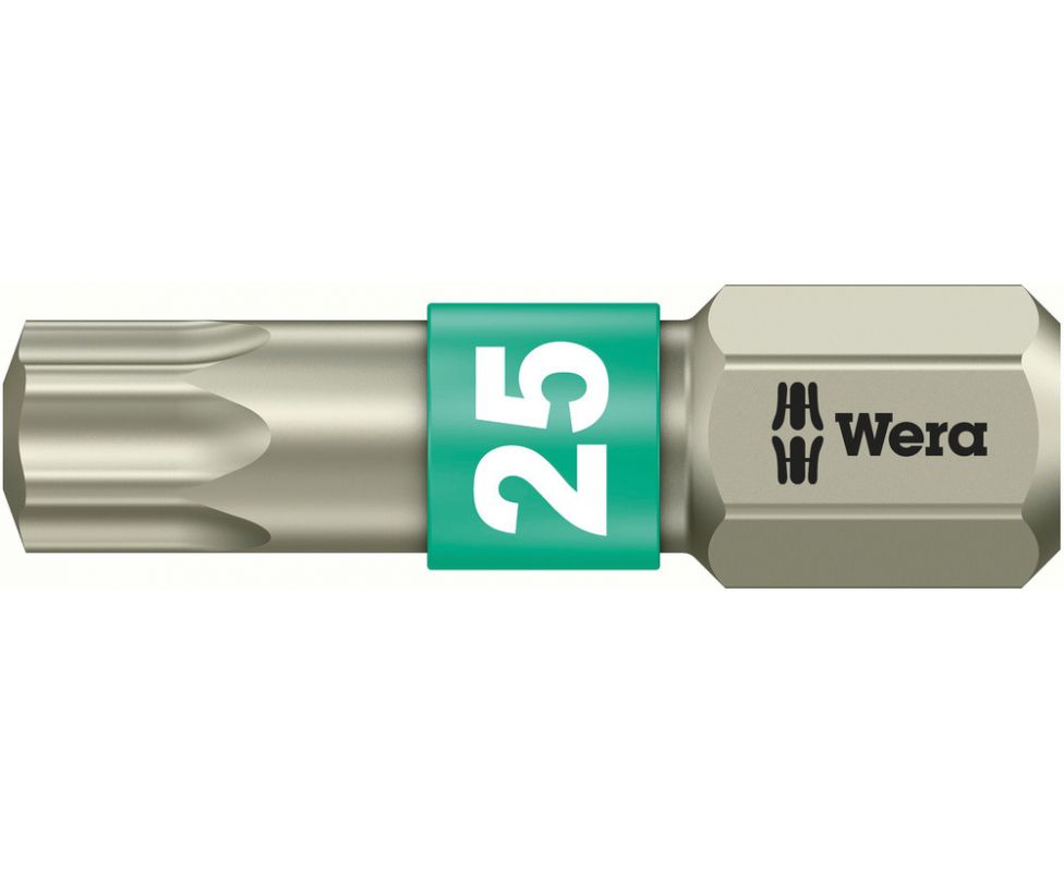 картинка Насадка Wera 3867/1 TS TORX WE-071038 TX 40 х 25 мм нержавеющая сталь от магазина "Элит-инструмент"