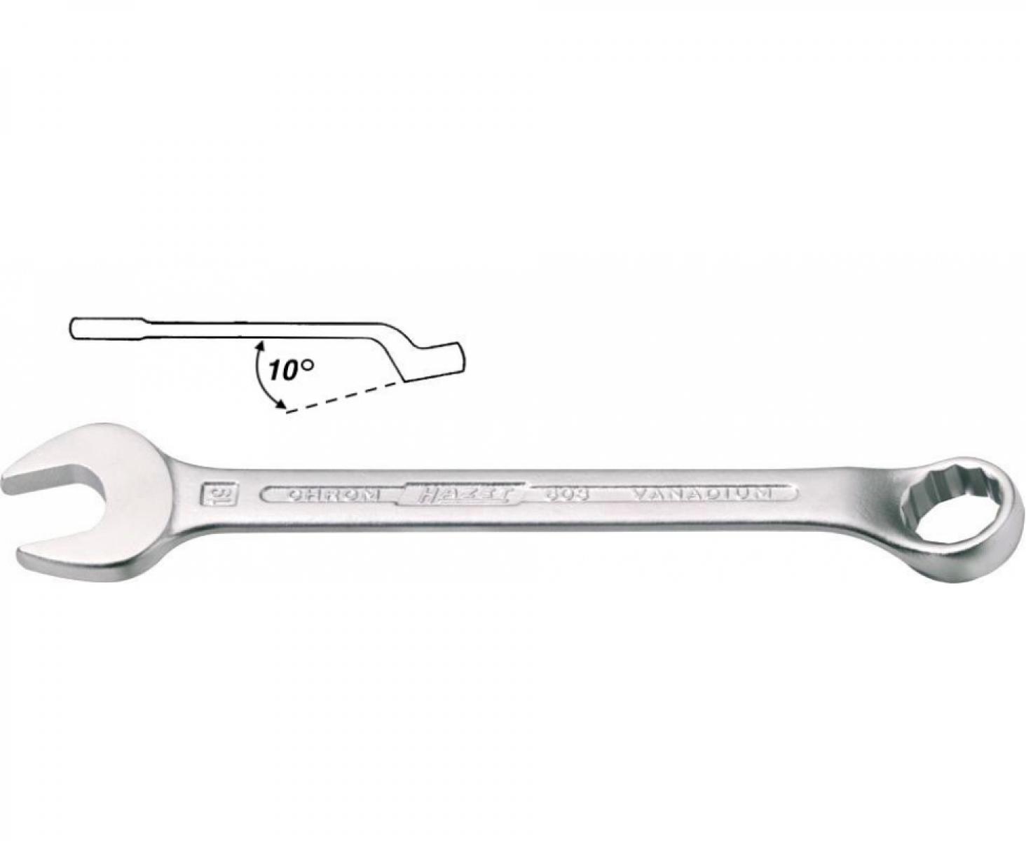 картинка Ключ гаечный комбинированный 603 17 мм Hazet 603-17 от магазина "Элит-инструмент"
