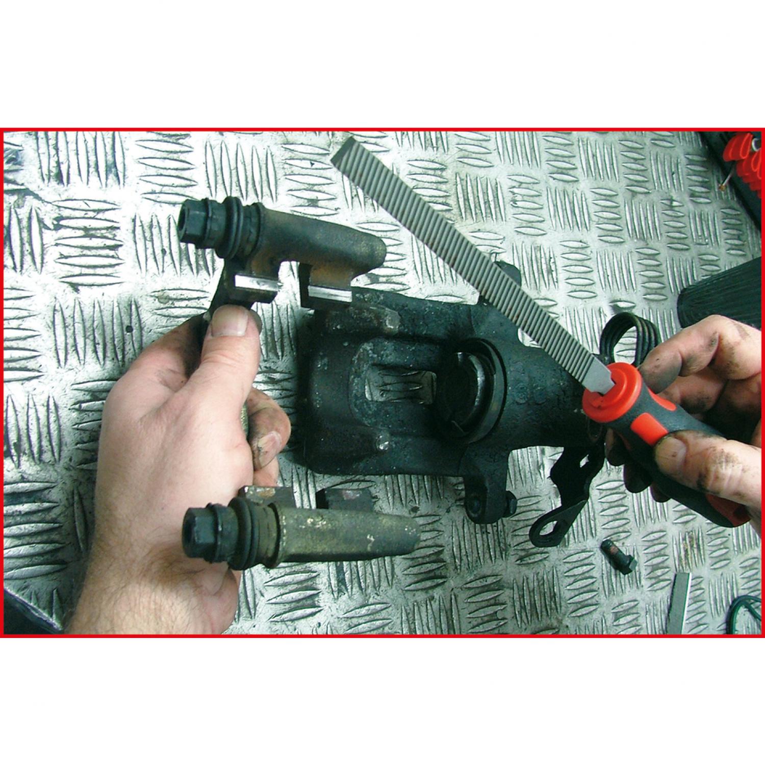 картинка Напильник для суппорта тормозного механизма без рукоятки, 150 мм от магазина "Элит-инструмент"