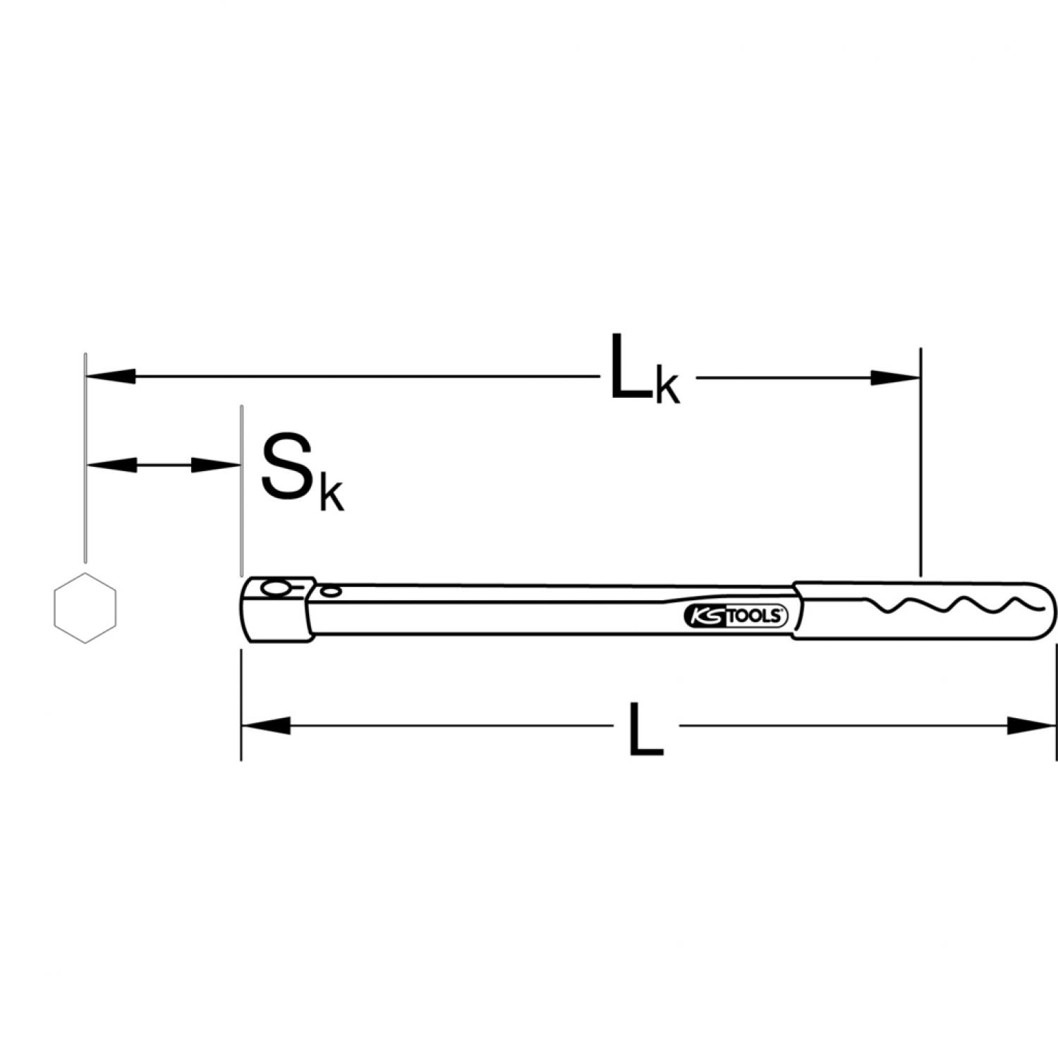 картинка Вставной динамометрический ключ ULTIMATEprecision 9x12 мм с точной настройкой, 15-85 Нм от магазина "Элит-инструмент"