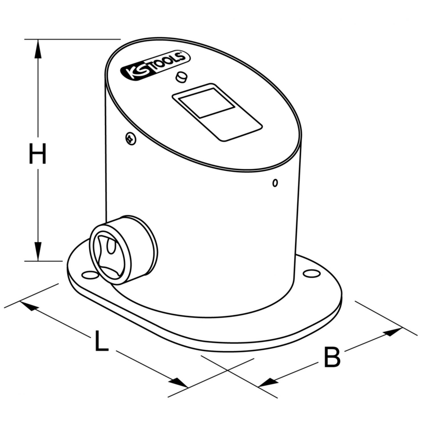 картинка Электронный тестер, 5-500 Нм KSTools-516.0100 от магазина "Элит-инструмент"