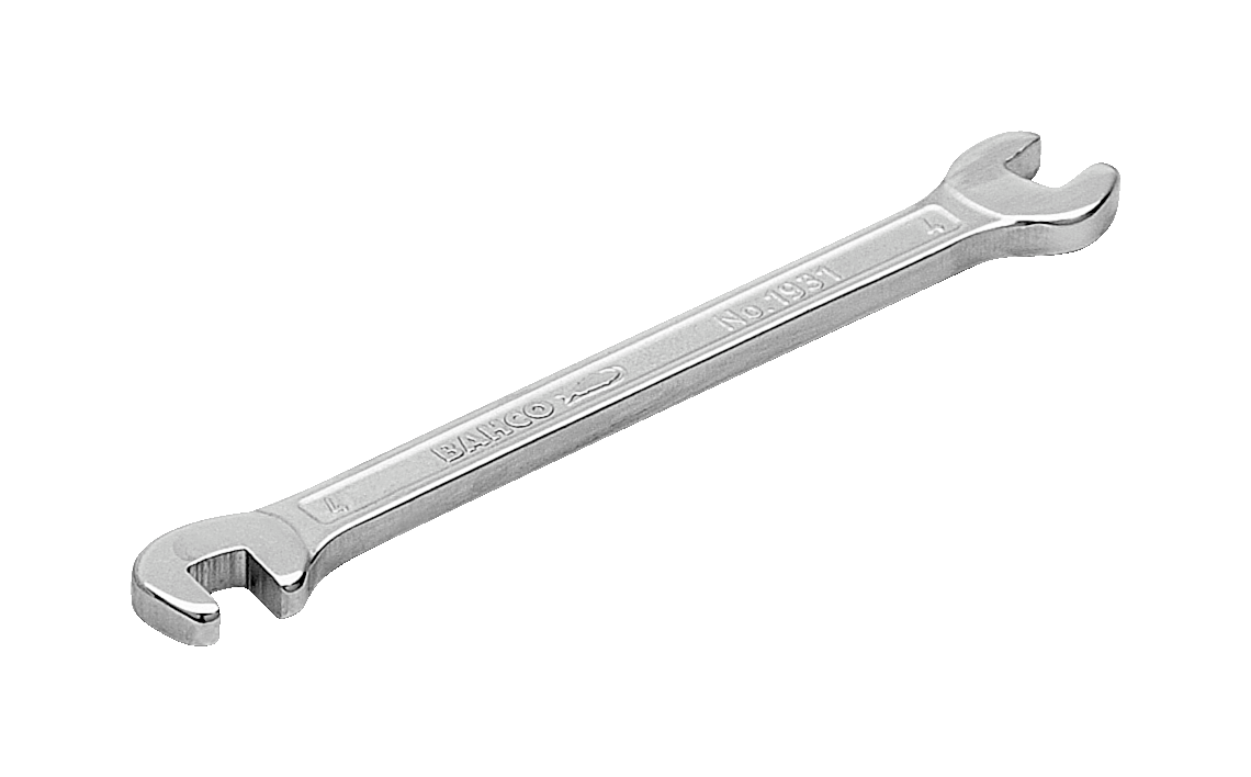 Рожковый ключ двусторонний малых метрических размеров BAHCO 1931M-4