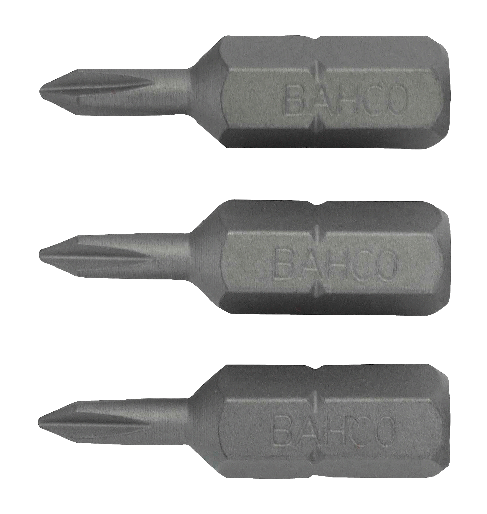 картинка Стандартные биты для отверток Phillips, 25 мм BAHCO 59S/PH0-3P от магазина "Элит-инструмент"