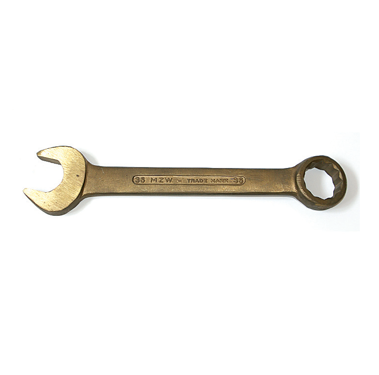 картинка Ключ комбинированный искробезопасный 12 мм, серия 023 MetalMinotti 023-0012 от магазина "Элит-инструмент"