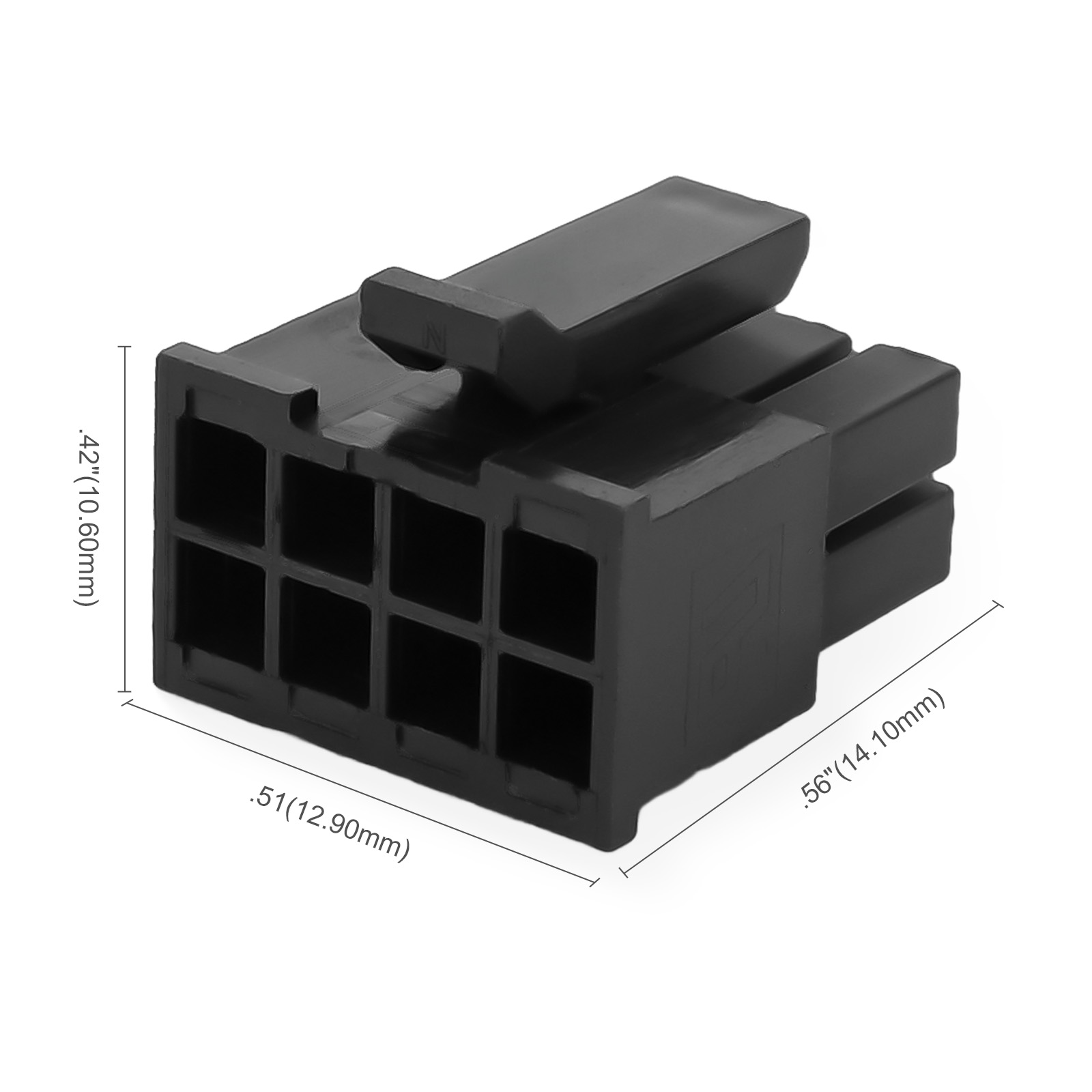 картинка JRready JRN009-HF-2x04P-V0 Разъём от магазина "Элит-инструмент"