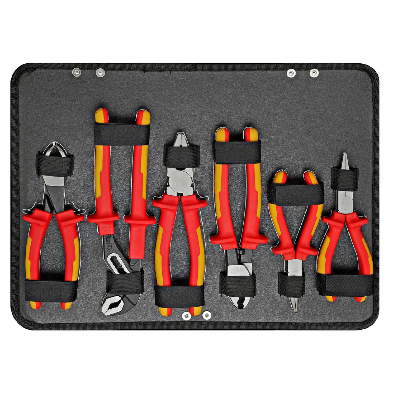 картинка изолированный комплект инструментов для гибридных автомобилей и электромобилей, 43 шт от магазина "Элит-инструмент"