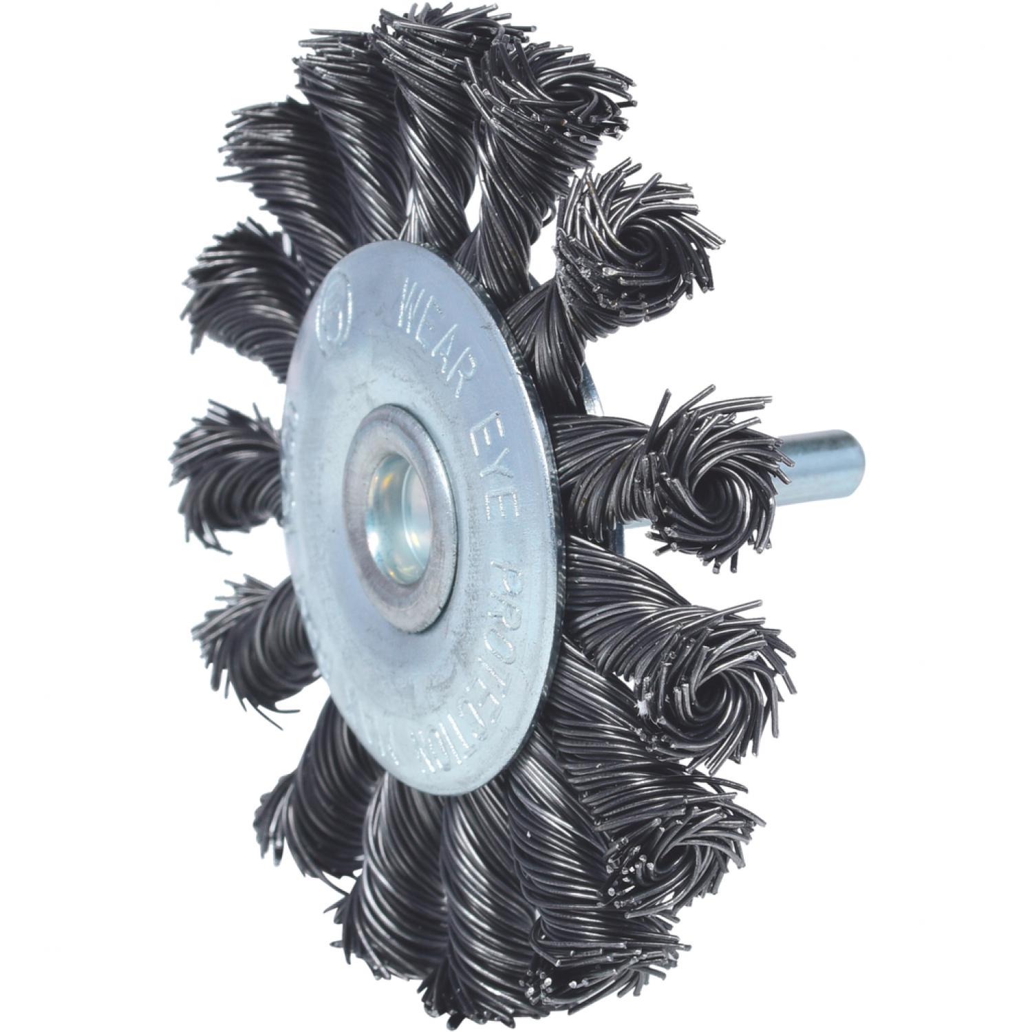 Круглая щетка из стальной проволоки 0,5 мм, Ø 75 мм