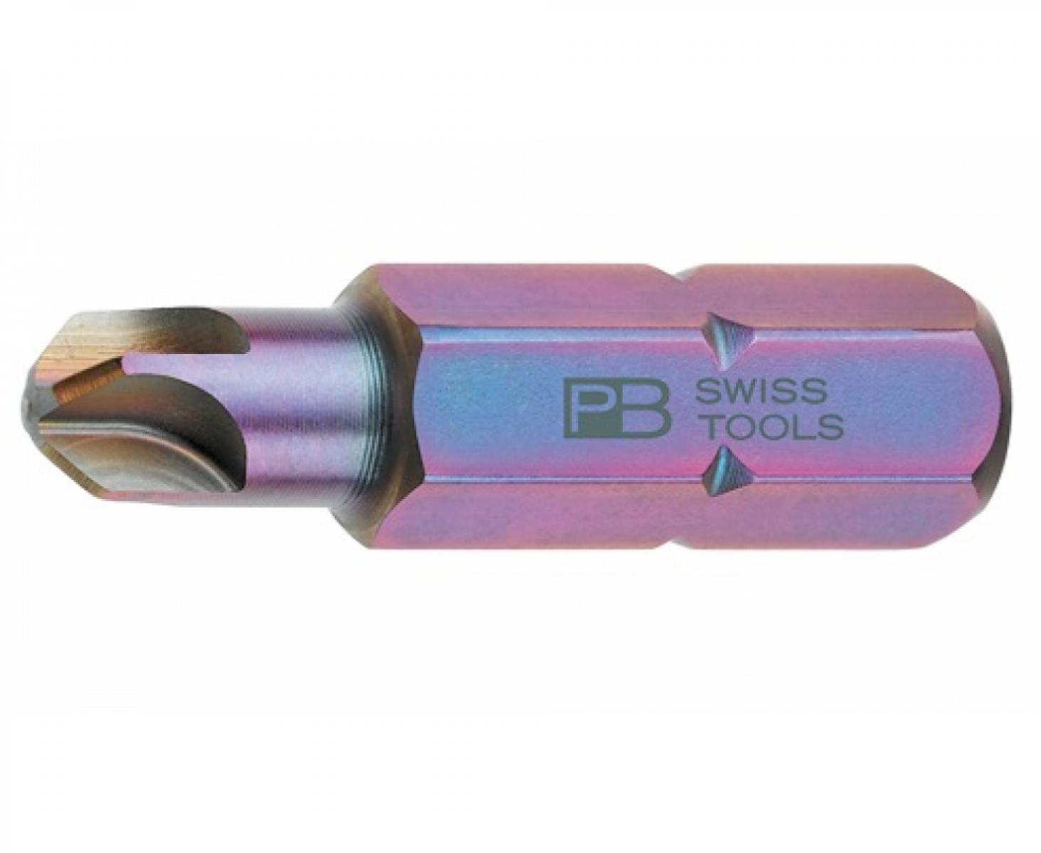 картинка Бита TorqSet PrecisionBits C6,3 с внешним шестигранником 1/4" PB Swiss Tools PB C6.187/2 от магазина "Элит-инструмент"