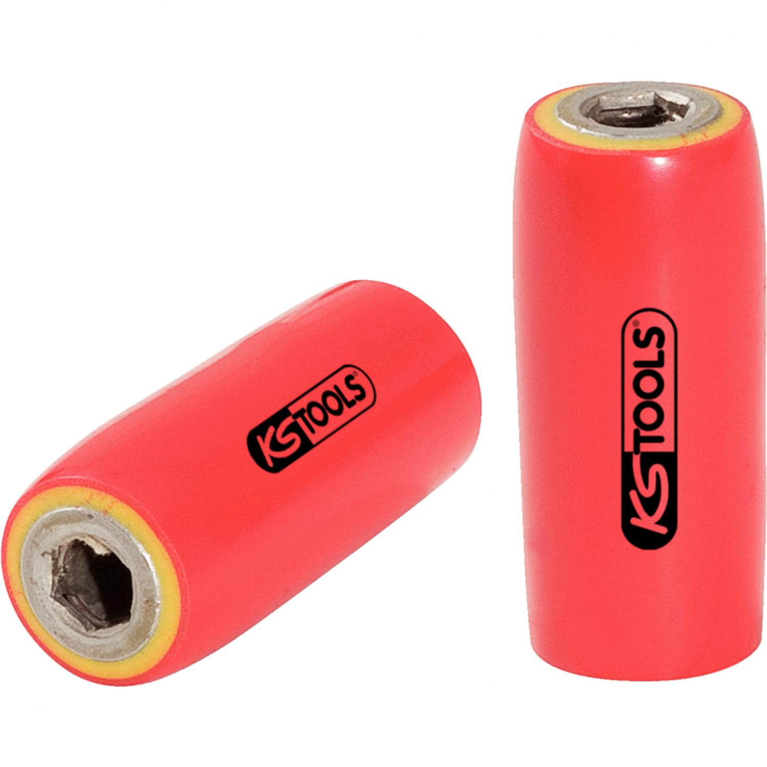 Держатель для бит изолированный 3/8" для бит 1/4"