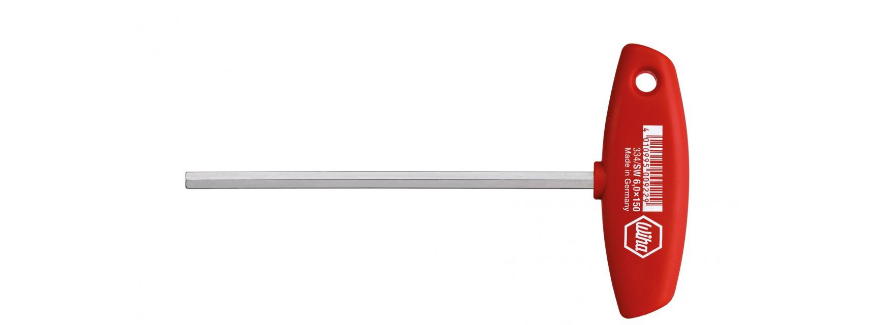 картинка Штифтовой ключ с Т-образной рукояткой 334 WIHA 00904 от магазина "Элит-инструмент"