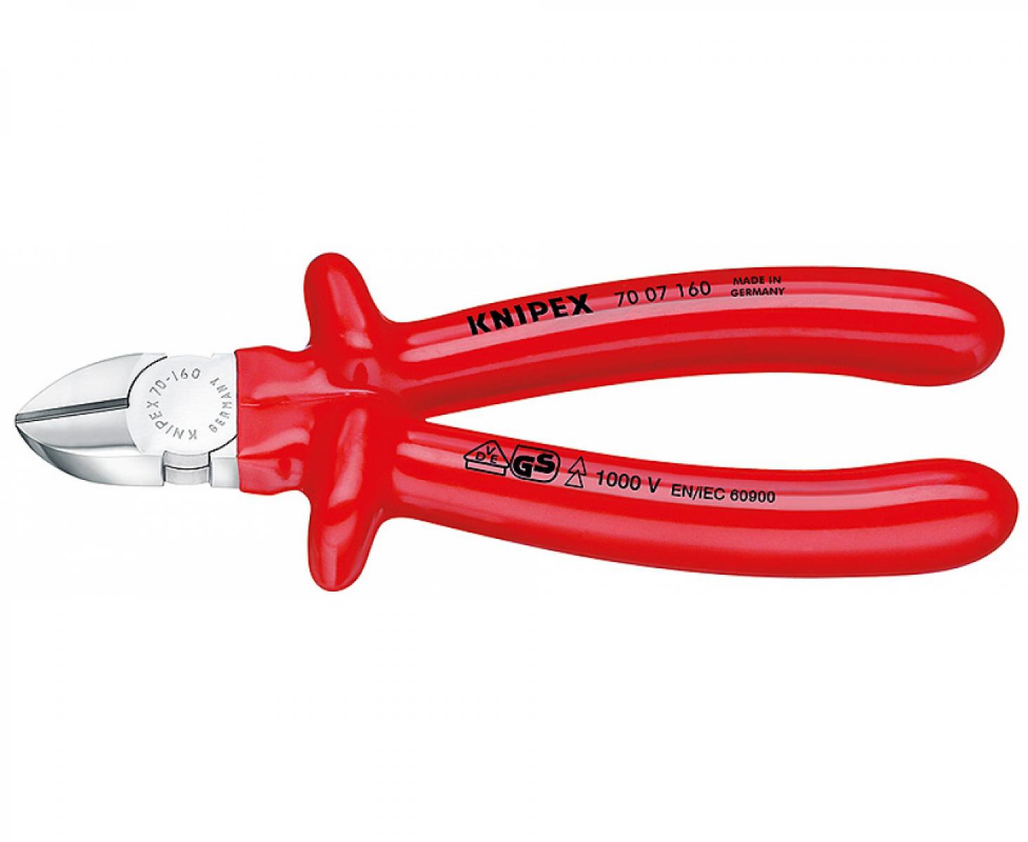 Кусачки боковые VDE Knipex KN-7007180