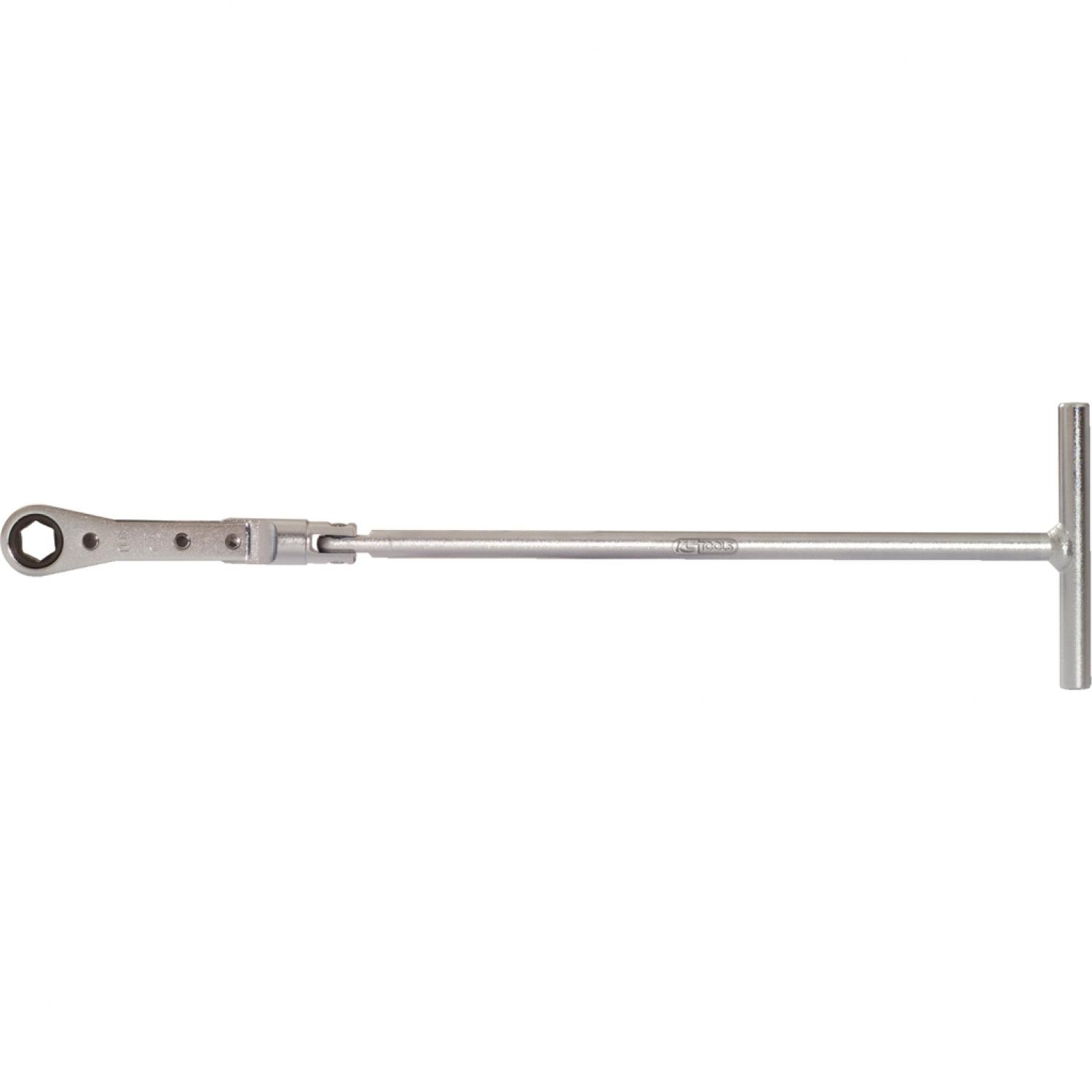 Ключ с трещоткой и Т-образной рукояткой для извлечения свечей накала, 10 мм