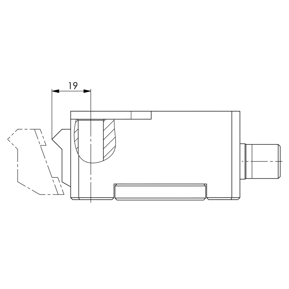 картинка Зажимные губки с выступом АМF 88526 от магазина "Элит-инструмент"