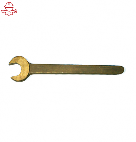 Ключ рожковый односторонний искробезопасный 60 мм, серия 002 MetalMinotti 002-0060