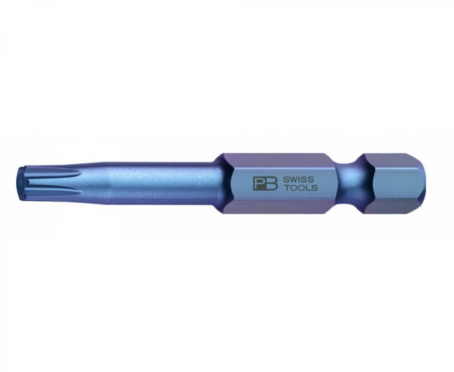 картинка Бита TORX Plus PrecisionBits E6,3 с внешним шестигранником 1/4 PB Swiss Tools PB E6.401 / 20 20IP от магазина "Элит-инструмент"
