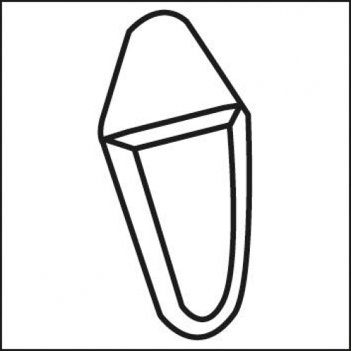 картинка Штангенциркуль карманный малый с фиксатором 100 мм FORMAT 4004 0100 Fplus от магазина "Элит-инструмент"