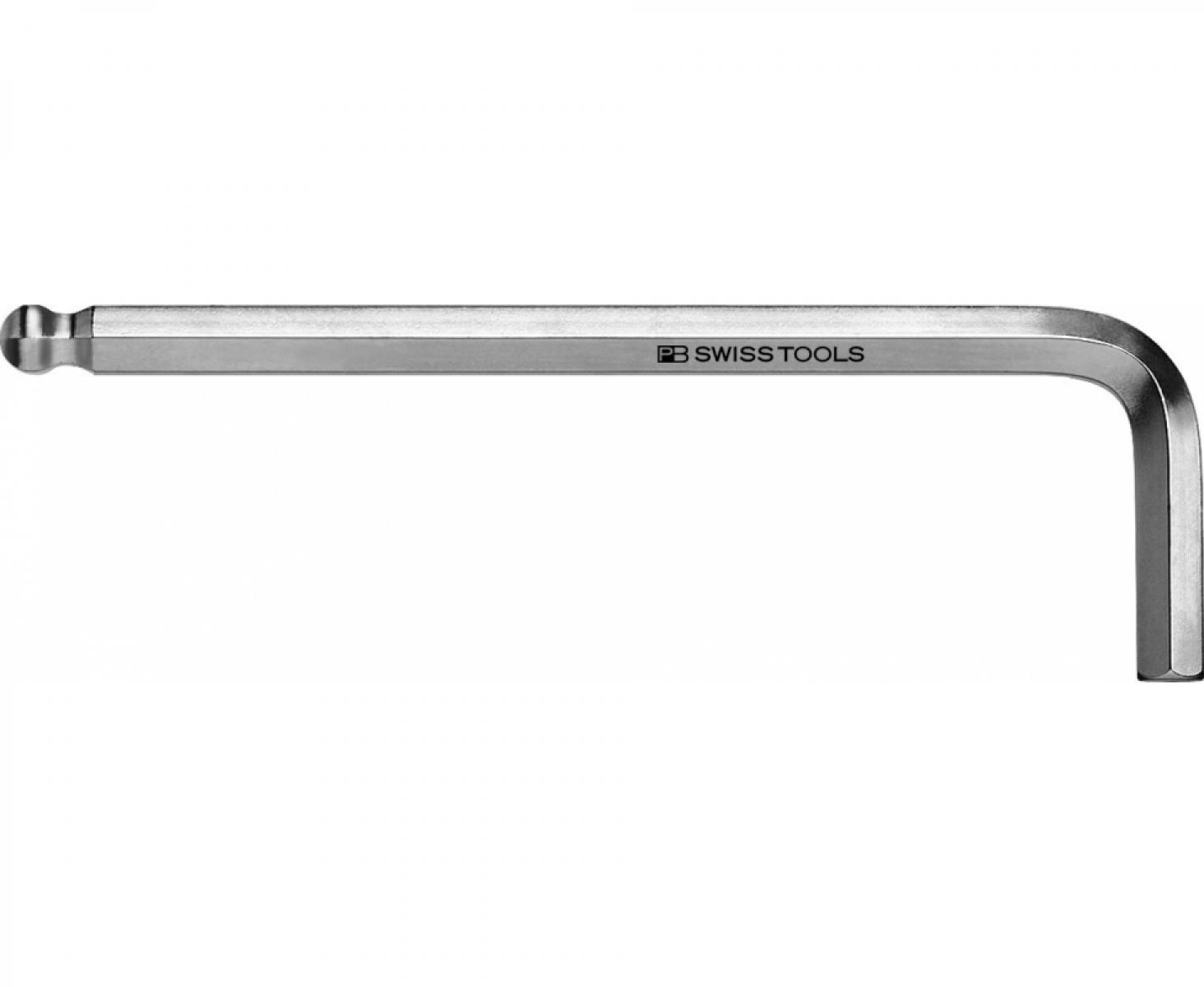 Ключ штифтовый длинный HEX PB Swiss Tools PB 212Z.L 7/32 со сферической головкой дюймовый