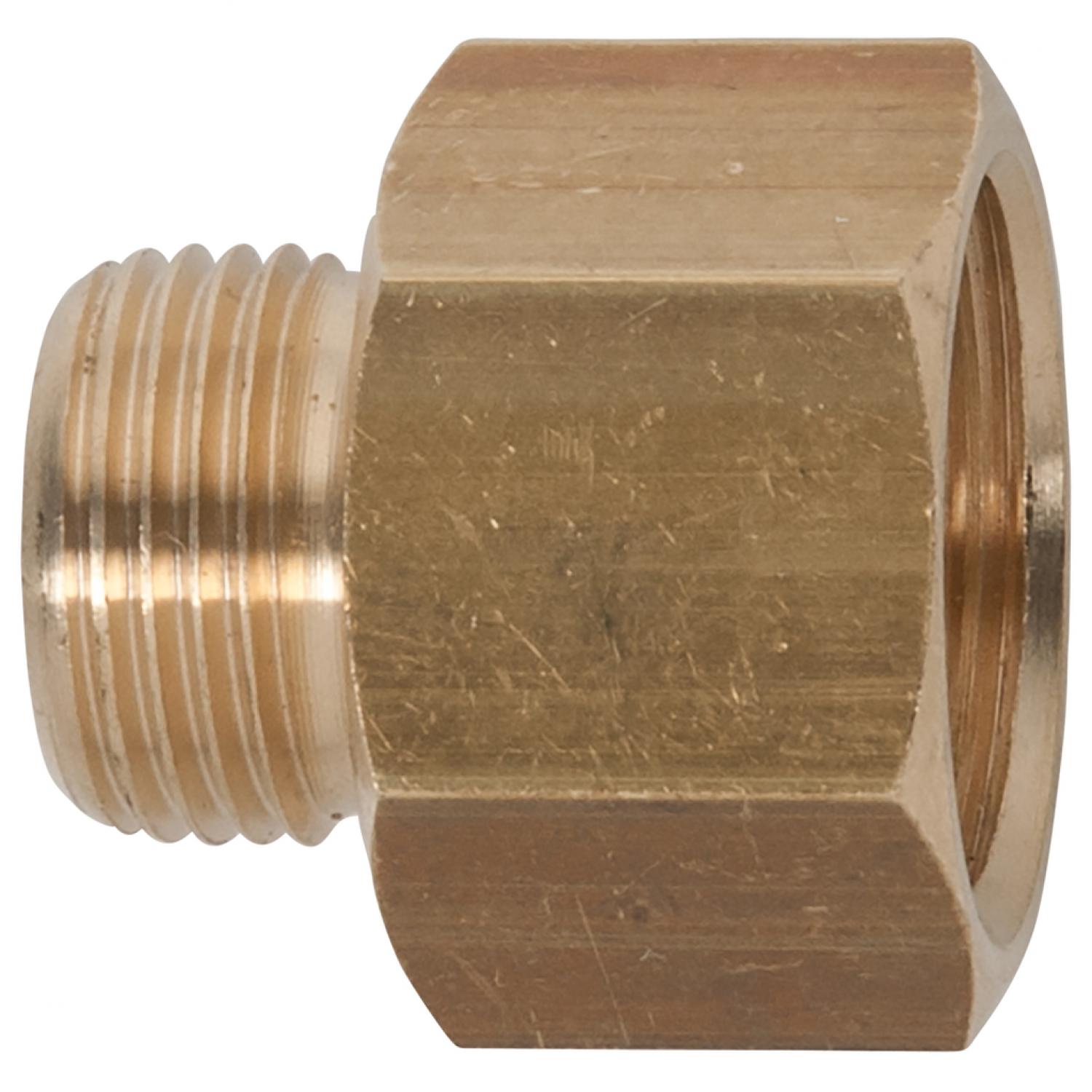 картинка Латунный уменьшающий ниппель, G3/8''AGхG1/2''IG от магазина "Элит-инструмент"