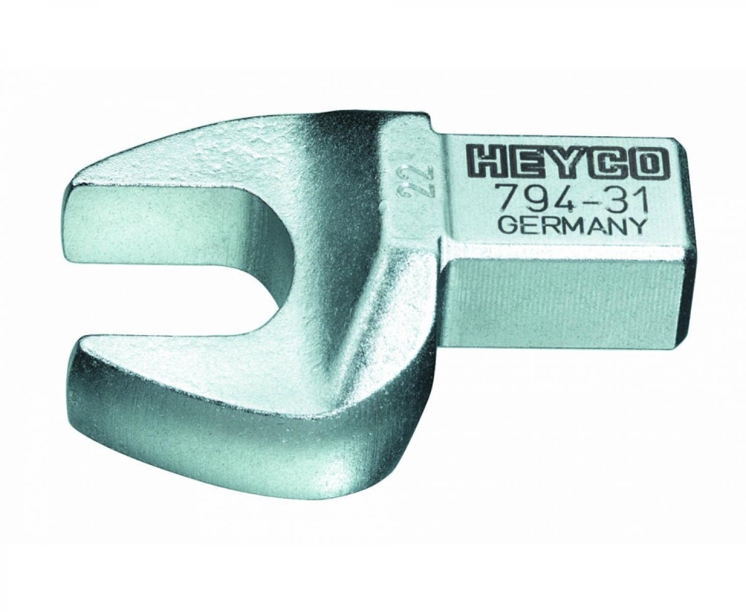 картинка Сменная головка ключа рожковая 27 мм Heyco HE-00794312780 от магазина "Элит-инструмент"