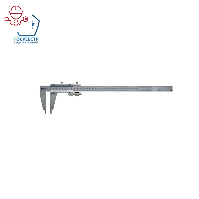 картинка Штангенциркуль нониусный, скруглённые губки, 0-600мм, 0,02мм, с микроподачей, Metric Mitutoyo СМ60 160-101  от магазина "Элит-инструмент"