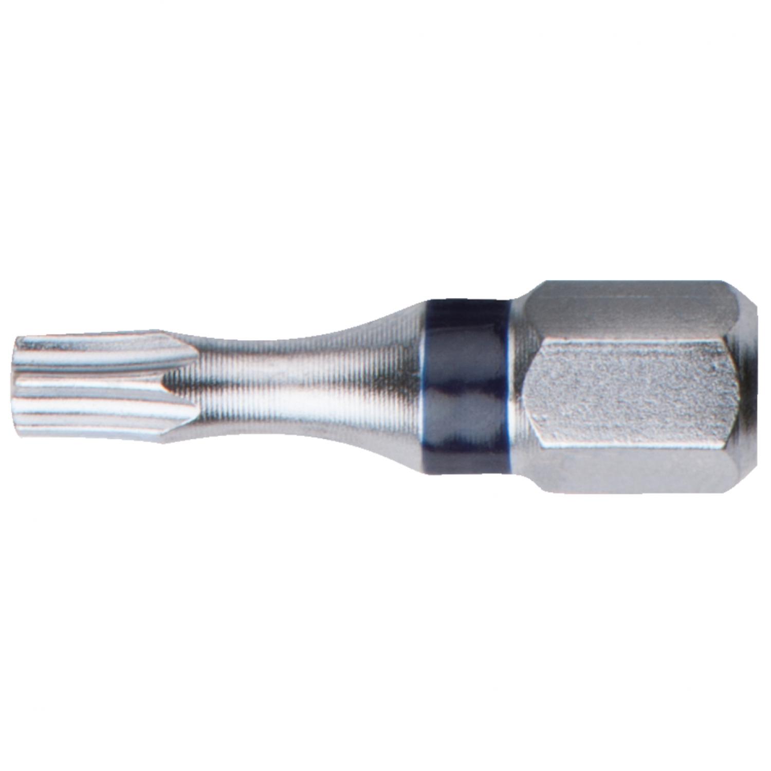 Бит TORSIONpower 1/4" с профилем Torx, 25 мм, ТВ27, с отверстием