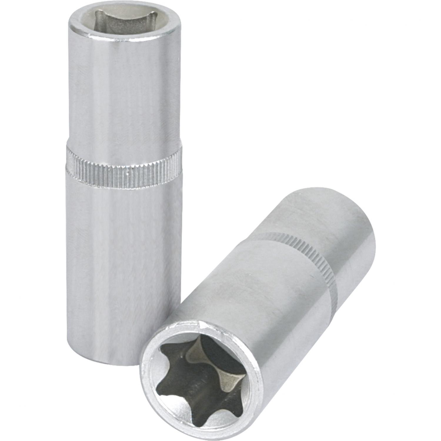 Торцовая головка с внешним профилем Torx 1/4'', длинная, E4