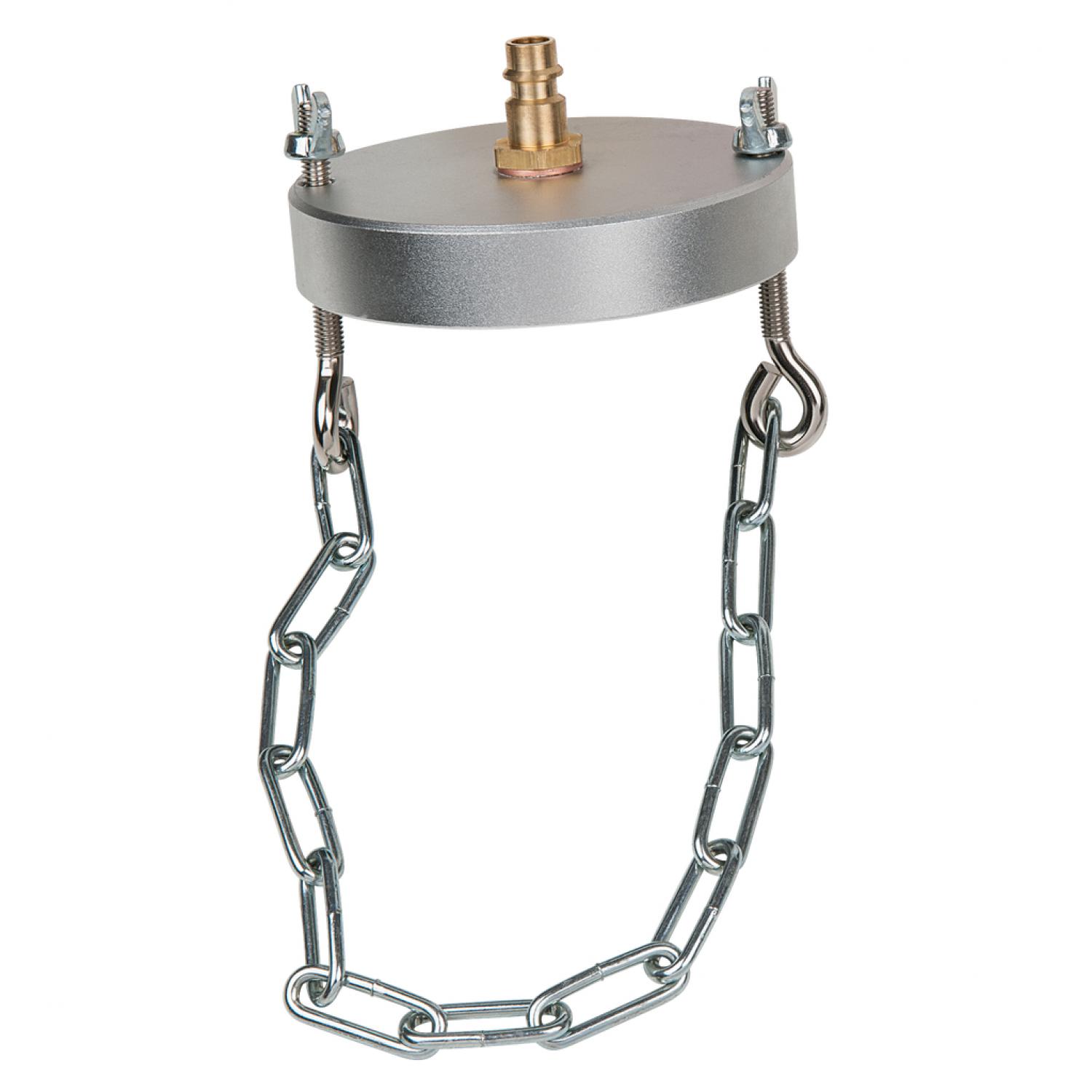 Универсальный адаптер для патрубка спуска воздуха из тормозной системы с цепью