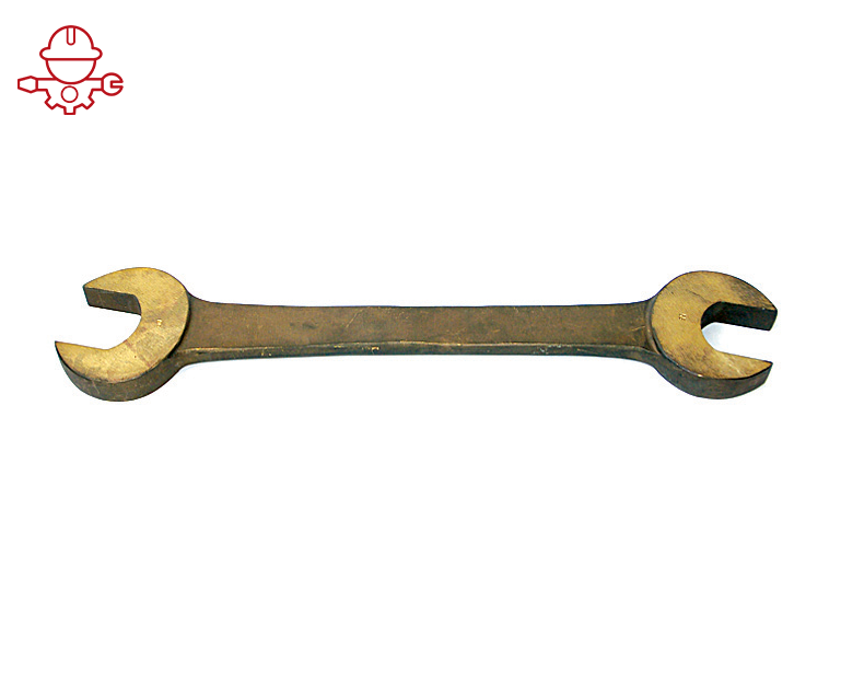 картинка Ключ рожковый искробезопасный 30x32 мм, серия 001 MetalMinotti 001-3032 от магазина "Элит-инструмент"