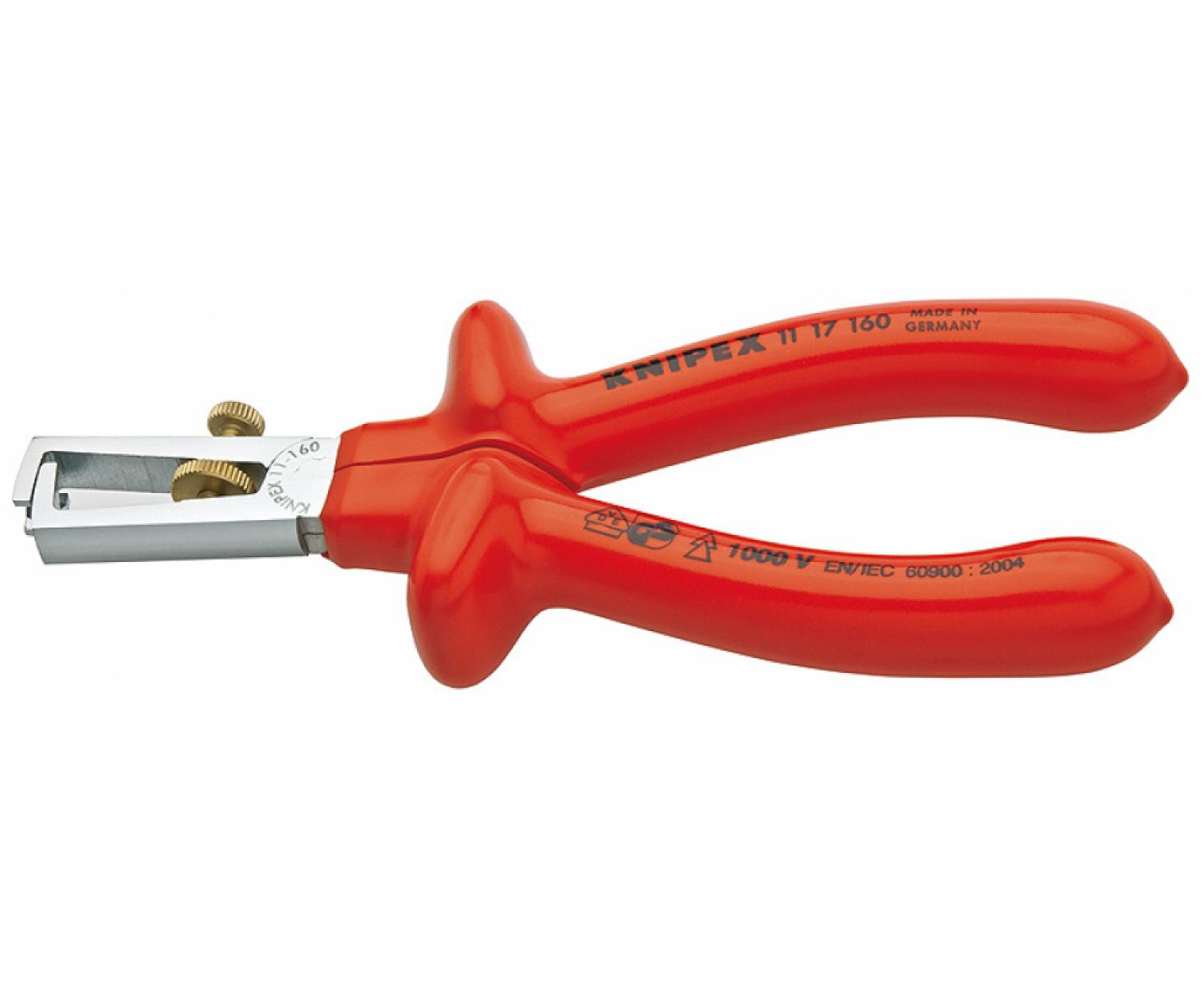 картинка Инструмент для удаления изоляции Knipex KN-1117160 от магазина "Элит-инструмент"
